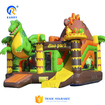 Soldiers' Top Choice PVC Tarpaulin Inflatable Jumping Castle with Slide