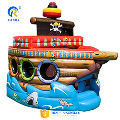 Kids' Trampoline and Bouncy Castle Slide Combo PORTABLE Outdoor Jumper Inflatable Castle