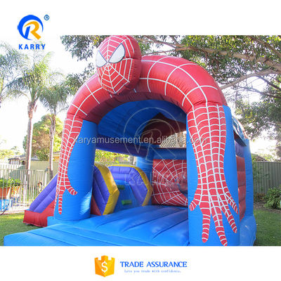 Digital Printing Inflatable Castle And Water Slide For Adult Party Rental With Blower