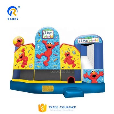 Adult Bouncer PVC Traditional Castle Inflatable Fun City Slide Jumping Bouncy Castle