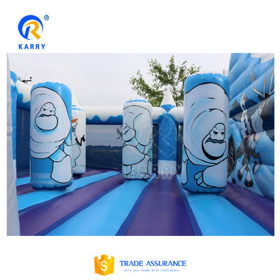 Unisex PVC Inflatable Castle for Adults Funny Bouncy Castle Slide Combo Jumping House
