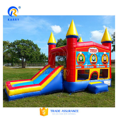 Unisex PVC Inflatable Castle for Adults Funny Bouncy Castle Slide Combo Jumping House