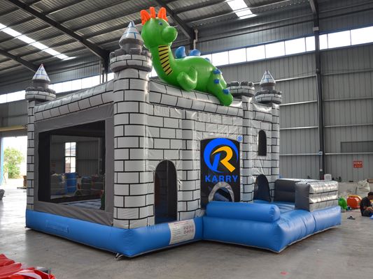 Karry PVC Moonwalk Commercial Jumper Inflatable Bouncer with Air Blower and Repair