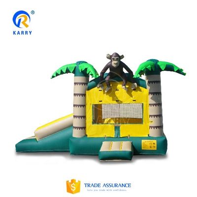 Castle for 14 Years up Popular Outdoor Rainbow Unicorn Bouncy Castle With Slide Combo