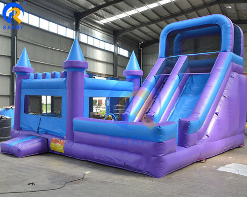 EN14960/CE Certified Jumping Castle With Slide for Rental Business Amusement Park