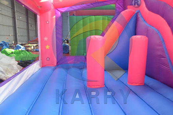Directly Sell Pink Princess Inflatable Castle Jumping Bounce House for Kids' Amusement