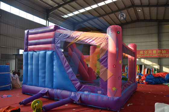 Princess Pink Inflatable Bounce Houses Slide Combo for Party Rental Express Shipping