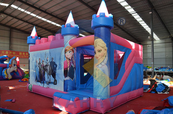 Customized Logo Acceptable Inflatable Bouncy Moonwalk Jumping Castle for Kids n Adults