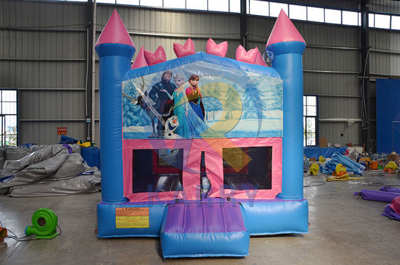 Customized Logo Acceptable Inflatable Bouncy Moonwalk Jumping Castle for Kids n Adults