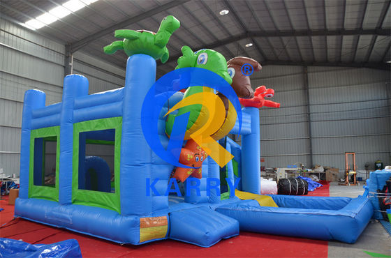 2024 16ft Jumping Inflatable Castle Slide Combo with Pool/Inflatable Bouncer Castle