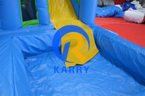 2024 16ft Jumping Inflatable Castle Slide Combo with Pool/Inflatable Bouncer Castle