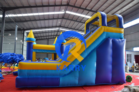 Commercial Inflatable Water Slide Mini Castle Combo with Repair Kits and Party Events