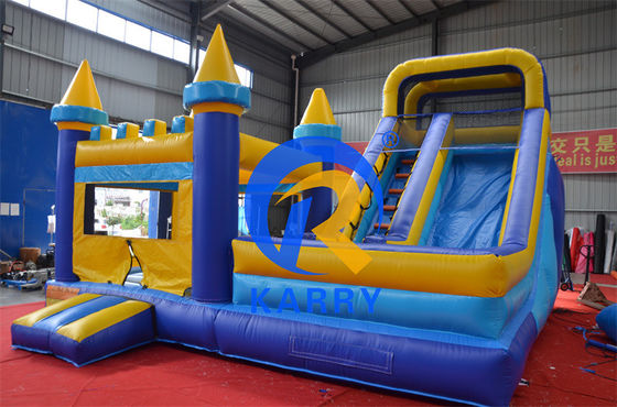 Commercial Inflatable Water Slide Mini Castle Combo with Repair Kits and Party Events