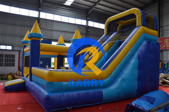 Commercial Inflatable Water Slide Mini Castle Combo with Repair Kits and Party Events