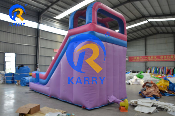 7x6x4.5m Outdoor Commercial Inflatable Bouncy Castle with Slide and Blower Included