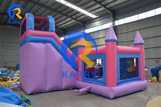 7x6x4.5m Outdoor Commercial Inflatable Bouncy Castle with Slide and Blower Included