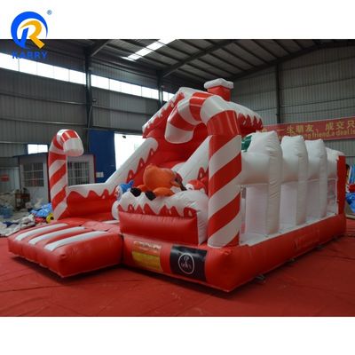Customized Color Inflatable Christmas Jumping Bouncer House for Kids Performance