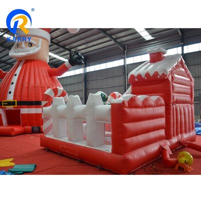 Customized Color Inflatable Christmas Jumping Bouncer House for Kids Performance