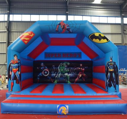 Newly Designed Outdoor Commercial Mini Purple Little Monster Bouncy Castle Slide Combo