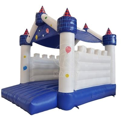 5x4m 18*16ft Blue Dinosaur Bouncy Castle Slide Combo with Professional OEM Service