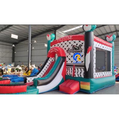 KARRY Unicorn Castle Bounce House Rental Inflatable Dry Combo with Removable Pool