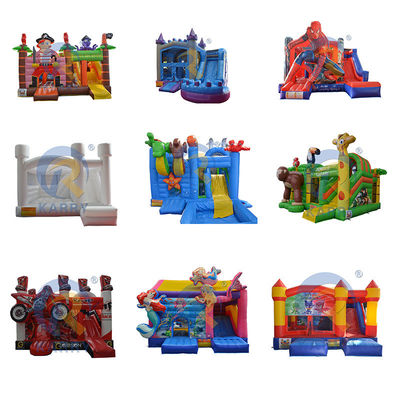 KARRY Unicorn Castle Bounce House Rental Inflatable Dry Combo with Removable Pool