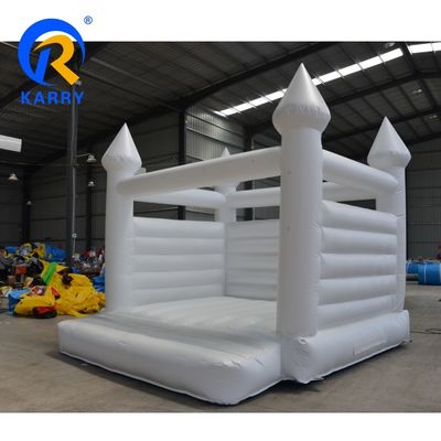 Customized Color Wedding Jumping Bouncy Castle Inflatable Bounce House with Slide Combo