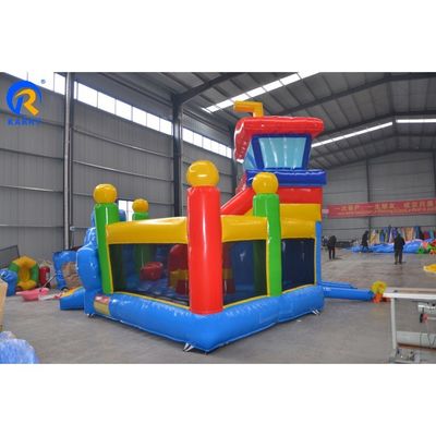 CH Party Jumpers Inflatable Bounce House Bouncer with Slide and Ball Pool Customized Size