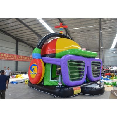 Music House Inflatable Bouncer Disco Dome Jumping Bouncy Castle for Party Rentals
