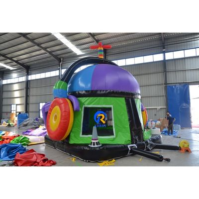 Music House Inflatable Bouncer Disco Dome Jumping Bouncy Castle for Party Rentals
