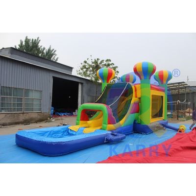 Inflatable Castle Slide Combination for Party Fun Age Range 14 Years up PVC Tarpaulin