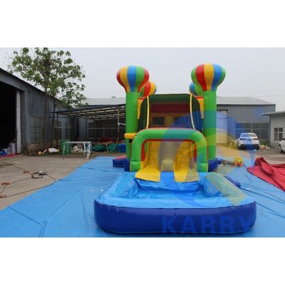 Inflatable Castle Slide Combination for Party Fun Age Range 14 Years up PVC Tarpaulin