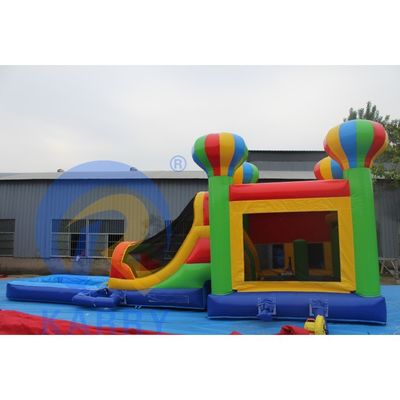 Inflatable Castle Slide Combination for Party Fun Age Range 14 Years up PVC Tarpaulin