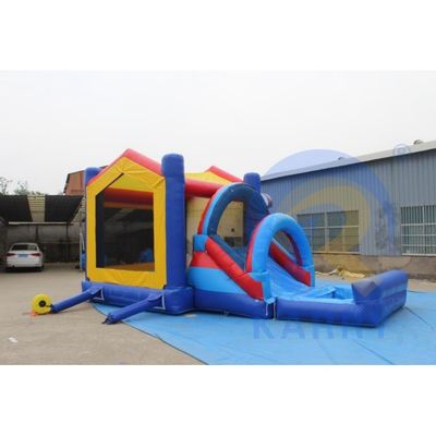 PORTABLE PVC Basketball Amusement Park Jumping Bouncy Castle with Slide 14 Years up