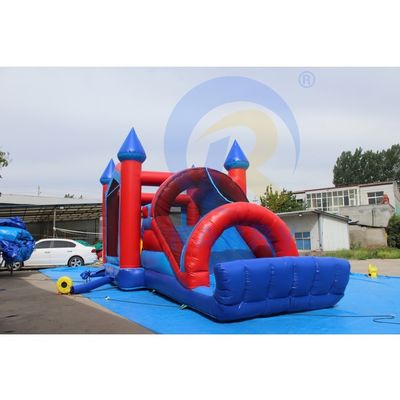 Unisex Inflatable Castle Jumping Commercial Combo Bounce House with Obstacle Slide