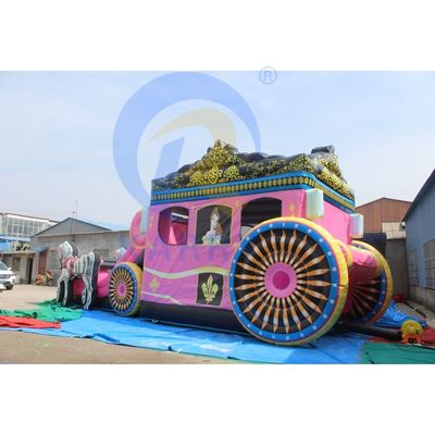 PORTABLE and Durable Inflatable Bouncy Castles Backyard Trampolines Jumping House