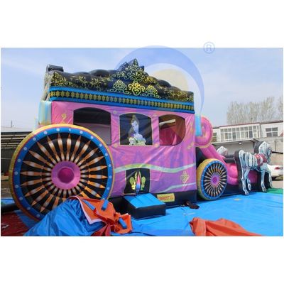 PORTABLE and Durable Inflatable Bouncy Castles Backyard Trampolines Jumping House