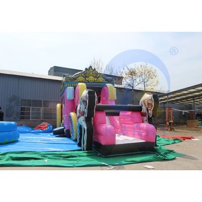 PORTABLE and Durable Inflatable Bouncy Castles Backyard Trampolines Jumping House