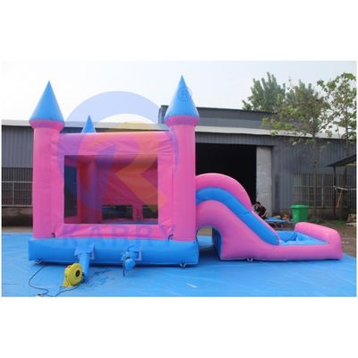 Karry Yellow PVC Inflatable Bouncer with Slide Commercial Combo Jumping Castle