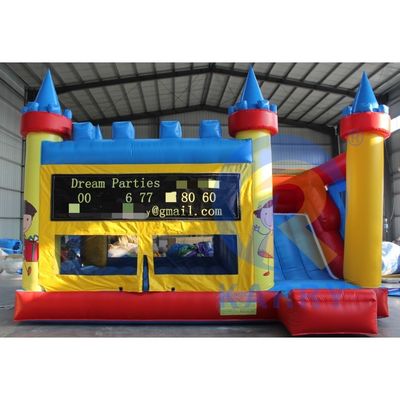 Slide into Fun with the PVC Adult Inflatable Bounce House and Repair Kits Included