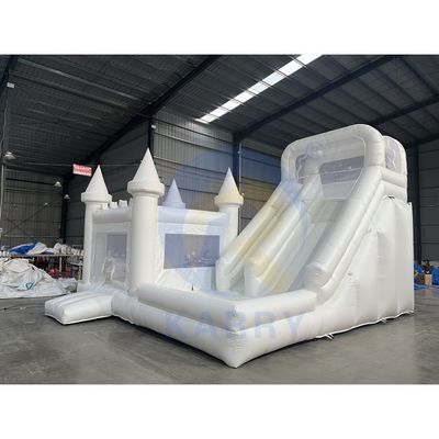 Kids Outdoor Playground Inflatable Bouncer White Inflatable Castle for Wedding Party