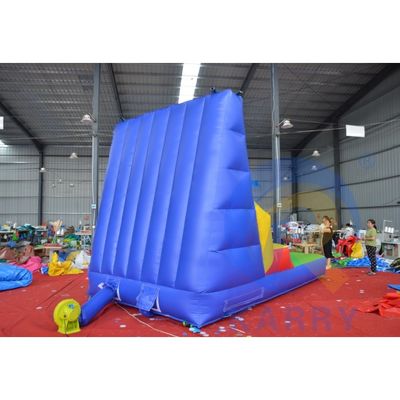 Commercial Adults PVC Inflatable Sticky Climbing Wall for Interactive Sports Games