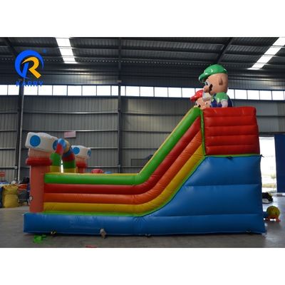 Low Rate Commercial Rental 2023 Design Mario Cartoon Bouncy Castle Inflatable Bouncer
