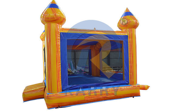 Small Bounce House Inflatable Castle Slide with Blower and Jumping Bouncy Inflatables