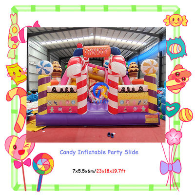 Express Shipping Sweet Candy Sugar Shack Inflatable Bounce House for Kids Playground