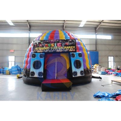 Gender-Neutral Dance Disco Dome Bounce House Xtreme Dance Party Jumping Jumper Castle