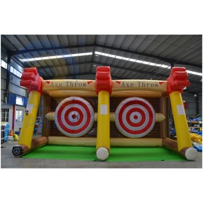 Outdoor Entertainment Mechanical Sports Interactive Toy Inflatable Shooting Gallery