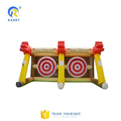 Outdoor Entertainment Mechanical Sports Interactive Toy Inflatable Shooting Gallery