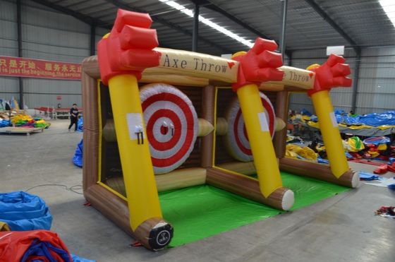 Outdoor Entertainment Mechanical Sports Interactive Toy Inflatable Shooting Gallery