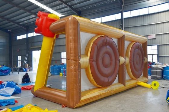 Outdoor Entertainment Mechanical Sports Interactive Toy Inflatable Shooting Gallery